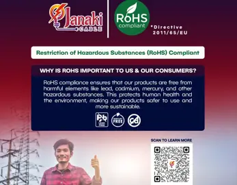 Janaki Cable Industry Achieves RoHS Certification: A Commitment to Safety, Quality, and Sustainability